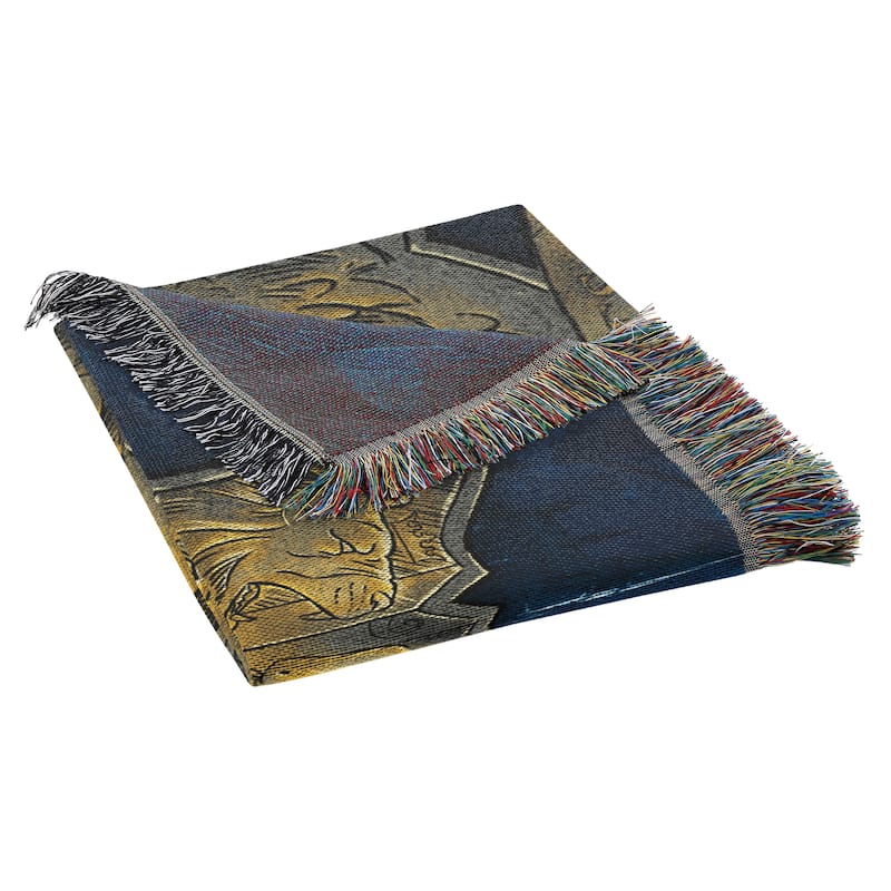 Warner Bros. Harry Potter Moonlit Crest Woven Tapestry Throw Blanket