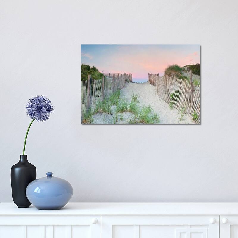 iCanvas "Crescent Beach Path" by Katherine Gendreau Canvas Print - 12x18x1.5