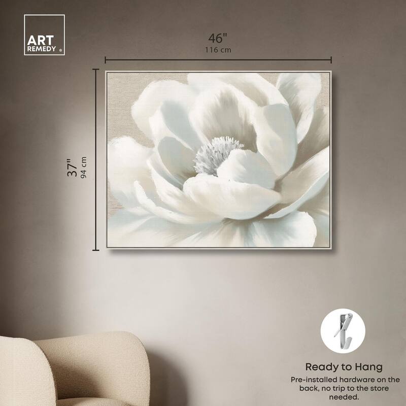 Silken Sepal II Canvas by Art Remedy