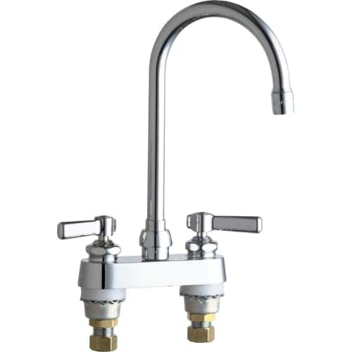 Shop Chicago Faucets 895 Gn2ae3ab Commercial Grade Centerset