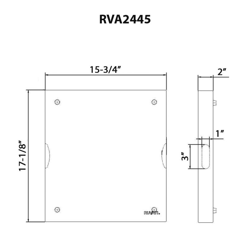 Ruvati 17 in. Grain French Oak Butcher Block Solid Wood Large Cutting Board
