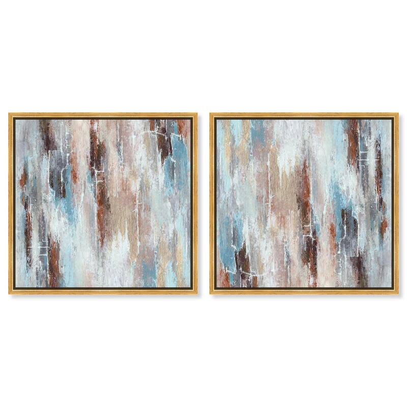 Abstract Landscape Canvas by Art Remedy - 36" x 24" - White
