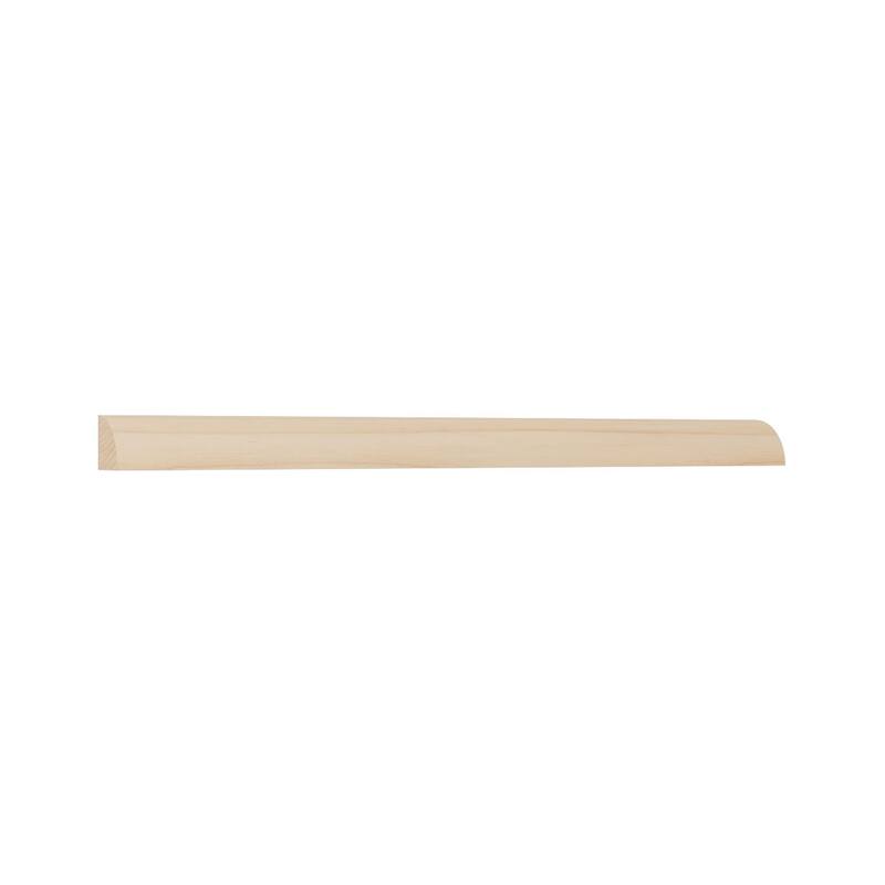 WM108: 1/2-in D x 1/2-in W x 96-in L Americraft Finger-Joint Pine Quarter Round