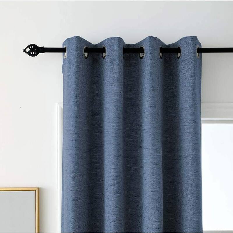 Slinding Glass Door Curtains, Blackout Extra Wide Patio Curtain Drapes Polyester Belmar Grommet Panel