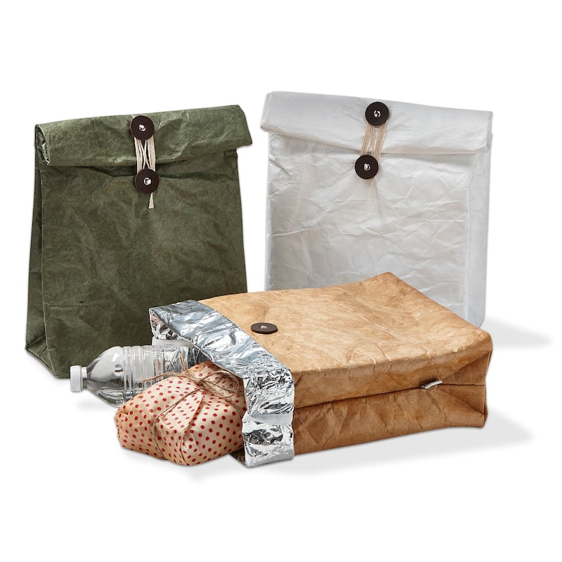 Caravan Insulated Lunch Bag - Green Aluminum Tote, Wipe Clean, 11.8" H x 9.84" L x 4.33" W, Perfect for Summer Outings