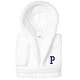 preview thumbnail 58 of 103, Sweet Kids 100% Polyester SUPER PLUSH Double Brushed Hooded Bathrobe with Navy Bookman Monogram P - Large