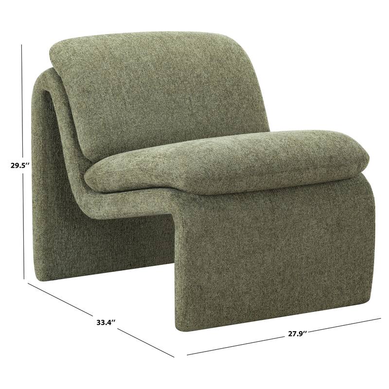 SAFAVIEH Couture Ainslie Accent Chair (Fully Assembled) - 26"W x 34"D x 29"H