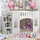 preview thumbnail 2 of 18, Stylish & Playful Design Twin Size Loft Bed with Storage Staircase and Window, Sturdy Construction & Safety Guaranteed, White