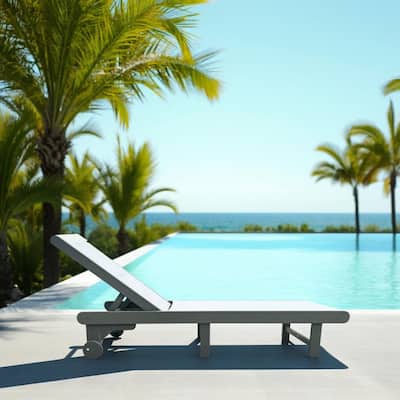Venice HDPE Chaise Lounge, Set of 2 - Set of 2