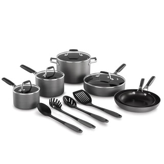 Select by Calphalon Hard-Anodized Nonstick Cookware, 14-Piece Set