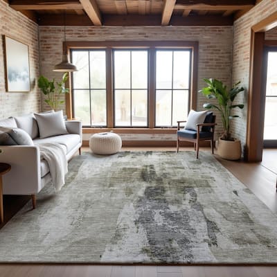 Premium Washable Super Soft Casual Conteporary Mayfield Rug