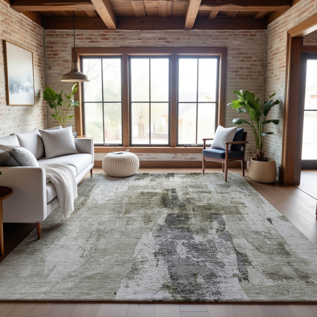 Premium Washable Super Soft Casual Conteporary Mayfield Rug