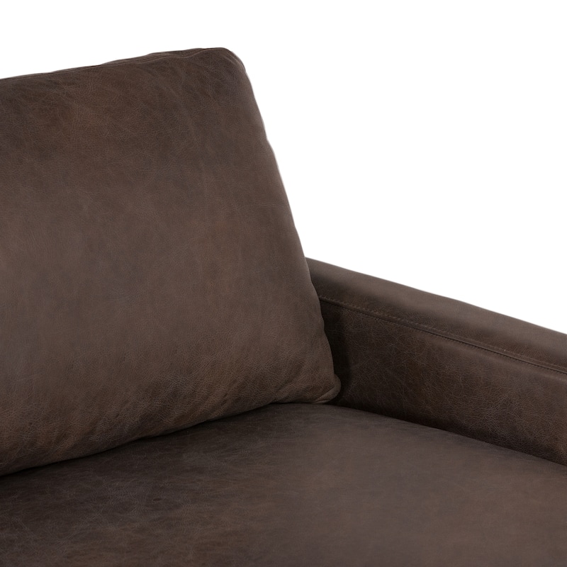 Poly & Bark Sorrento Sectional - Genuine Italian Leather