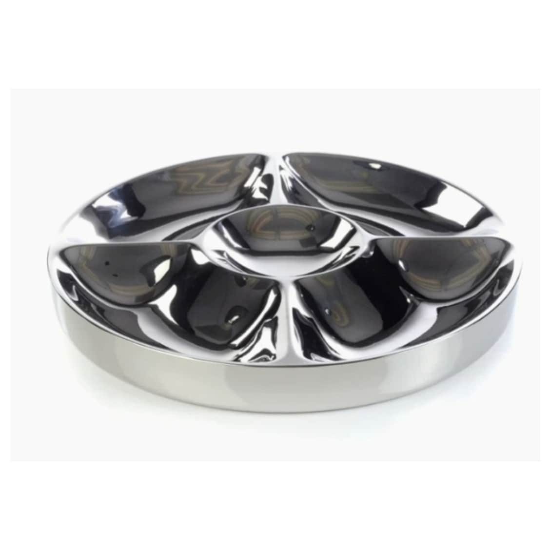 Double Wall 5 Compartment Server 15" dia.