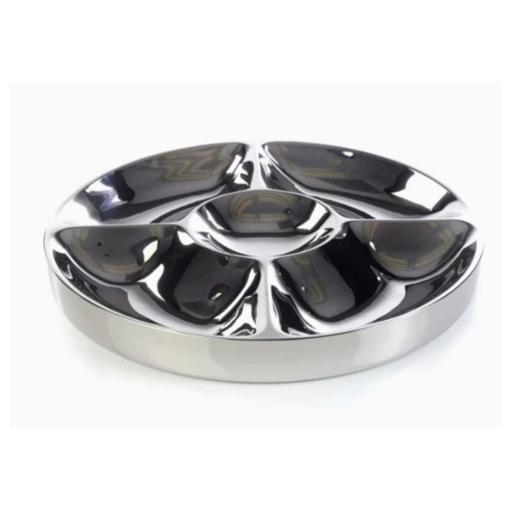 Double Wall 5 Compartment Server 15" dia.