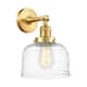Option Satin Gold / Clear Deco Swirl