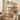 63.25 in. Tan Raffia 4 Shelf Etagere_Bookcase