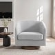 preview thumbnail 9 of 88, 31.1'' W Modern Barrel Swivel Accent Chair