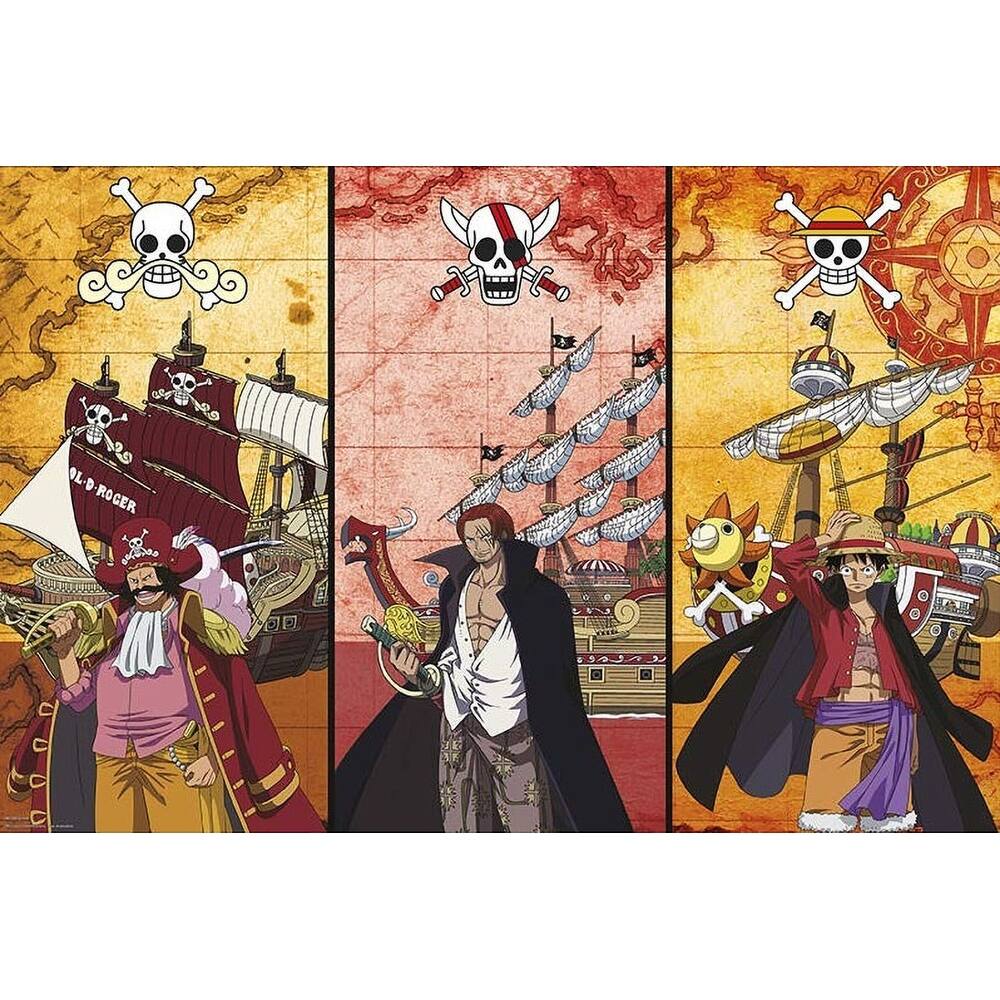 One Piece - Captain Boats Art Poster - 24 x 36 Inch