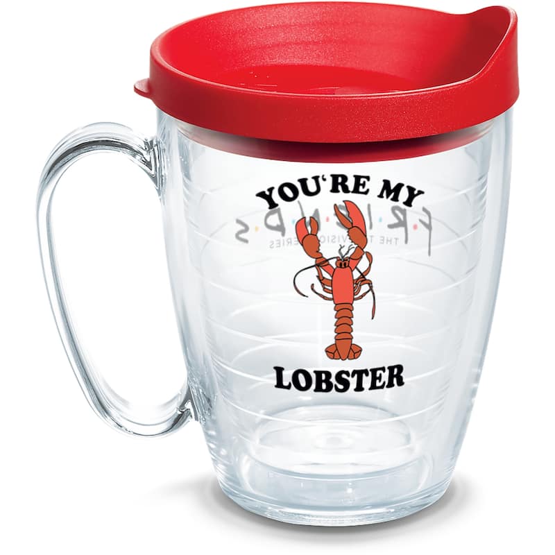 Tervis Friends Lobster Made in USA Double Walled Insulated Travel Tumbler, Classic - 16oz Mug - 16oz Mug