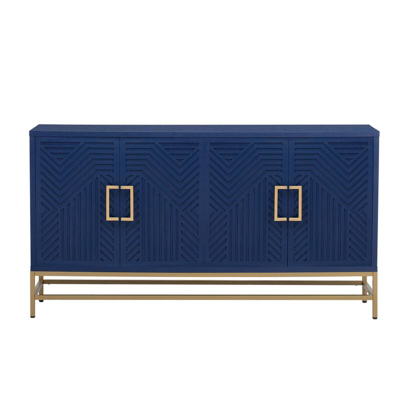 Nestfair Retro-Style Sideboard with Adjustable Shelves