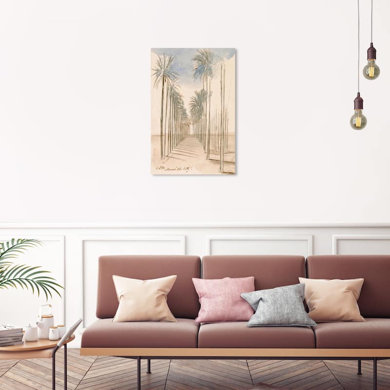 Wynwood Studio Canvas Floral and Botanical Avenue of Trees Wall Art Canvas Print - 20 x 30