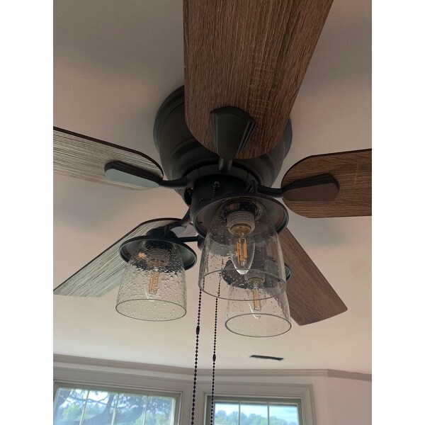 Details about   Carbon Loft Mephi 52-inch Coastal Indoor LED Ceiling Fan With Reversible Blades 