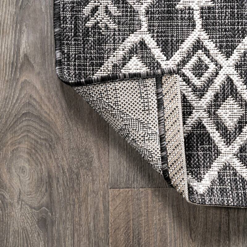 JONATHAN Y Sukie Bohemian Geometric Indoor/Outdoor Area Rug