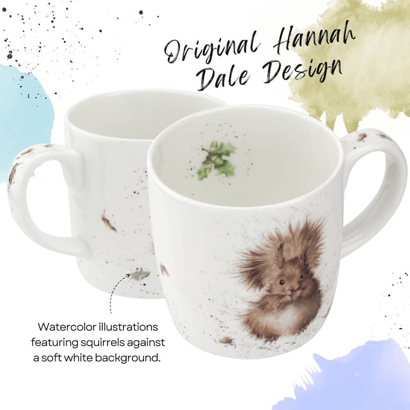 Royal Worcester Wrendale Designs Mug Woodland Creatures