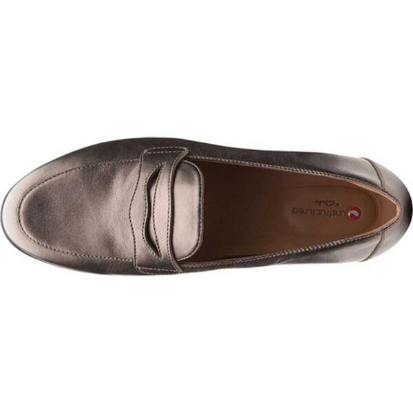 clarks un blush go penny loafer