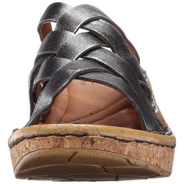 josef seibel leather sandals