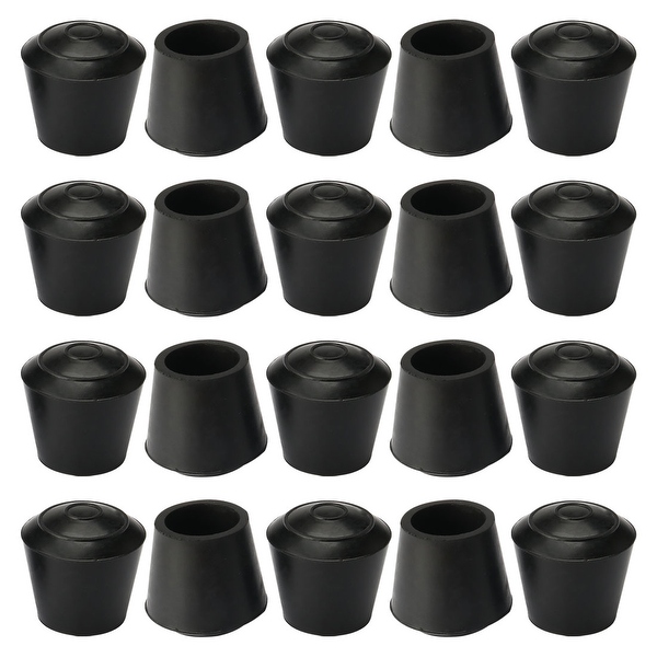 Rubber Furniture Table Leg Cap Tip Cup Feet Cover 5 8 Inner Dia 20pcs Black Bed Bath Beyond 26633176