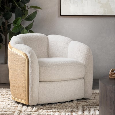 Classic Home Daisy Upholstered Fabric Accent Swivel Chair699.50