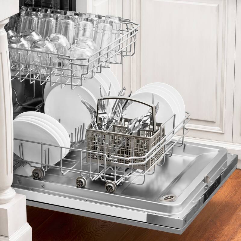 18" Compact Top Control Dishwasher with Stainless Steel Tub, 40dBa
