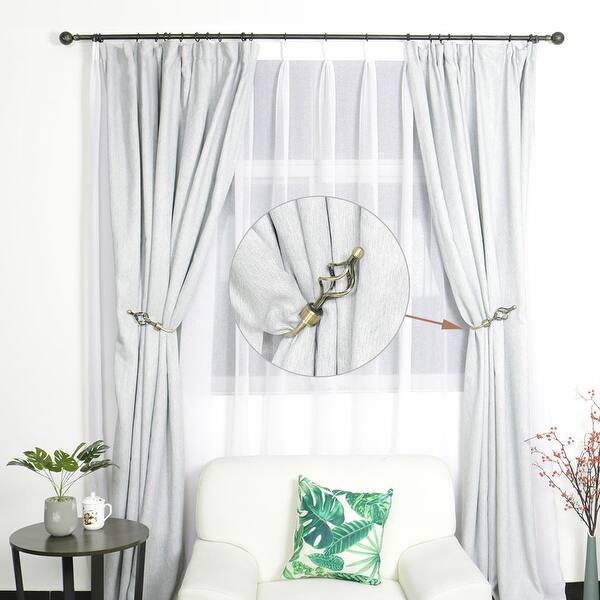 Shop Curtains Tieback Hooks U Style Metal Tie Hold Backs Window