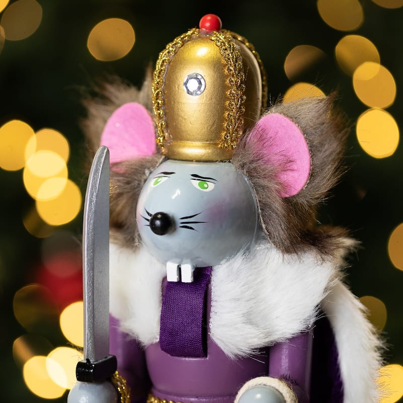 Set of 4 Wooden Nutcracker Suite Ballet Christmas Decorations