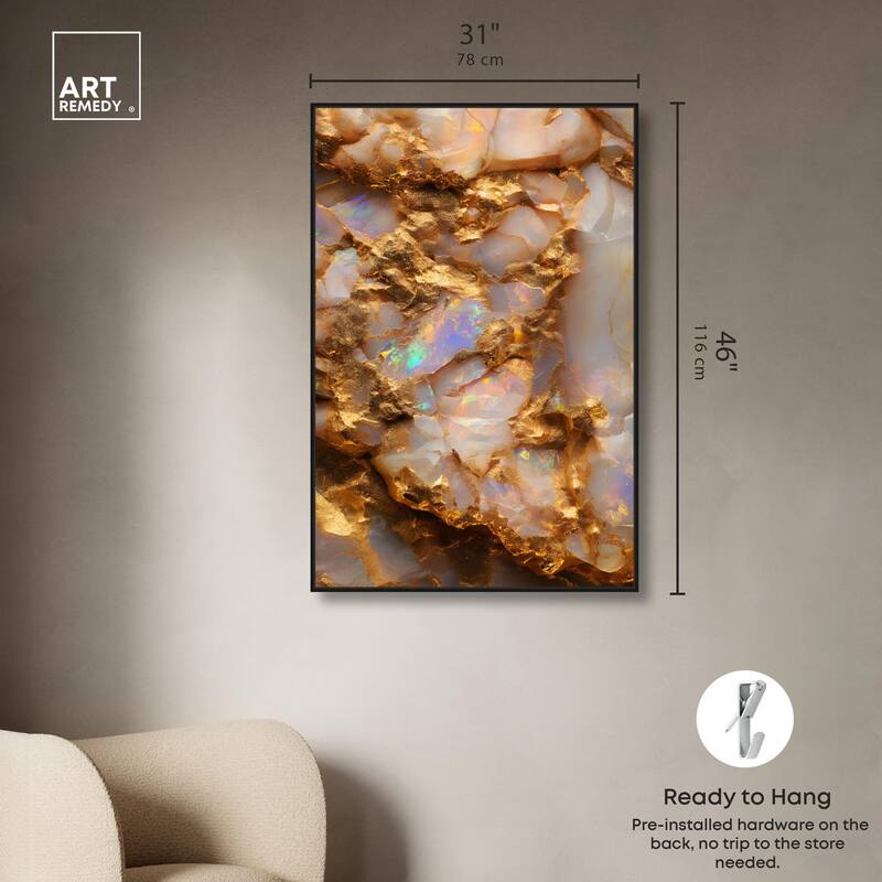 Mythic Gleam Canvas by Art Remedy