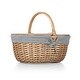 preview thumbnail 6 of 12, Picnic Time - Country Willow Picnic Basket - N/A