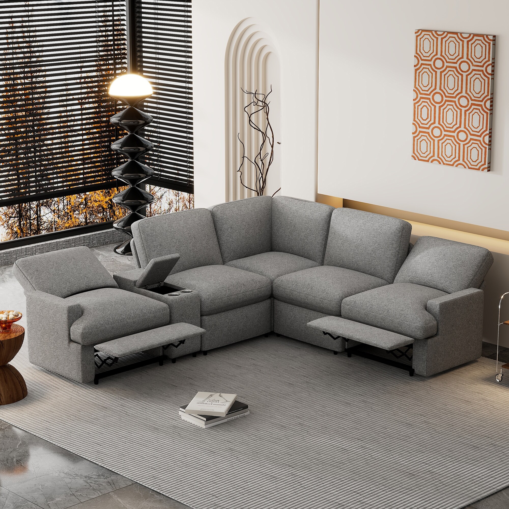Pillow back sectional 2025