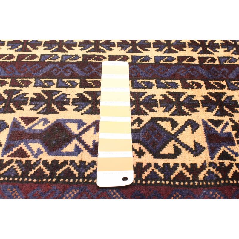 ECARPETGALLERY Hand-knotted Teimani Beige Wool Rug - 3'1 x 4'10