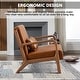 preview thumbnail 25 of 142, Aston Modern Solid wood Accent Chair for Living Room