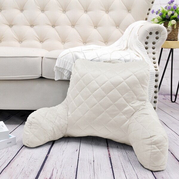 Velvet Do It Yourself Bedrest Reading Pillow Cover and Filling On Sale Bed Bath Beyond 35300356