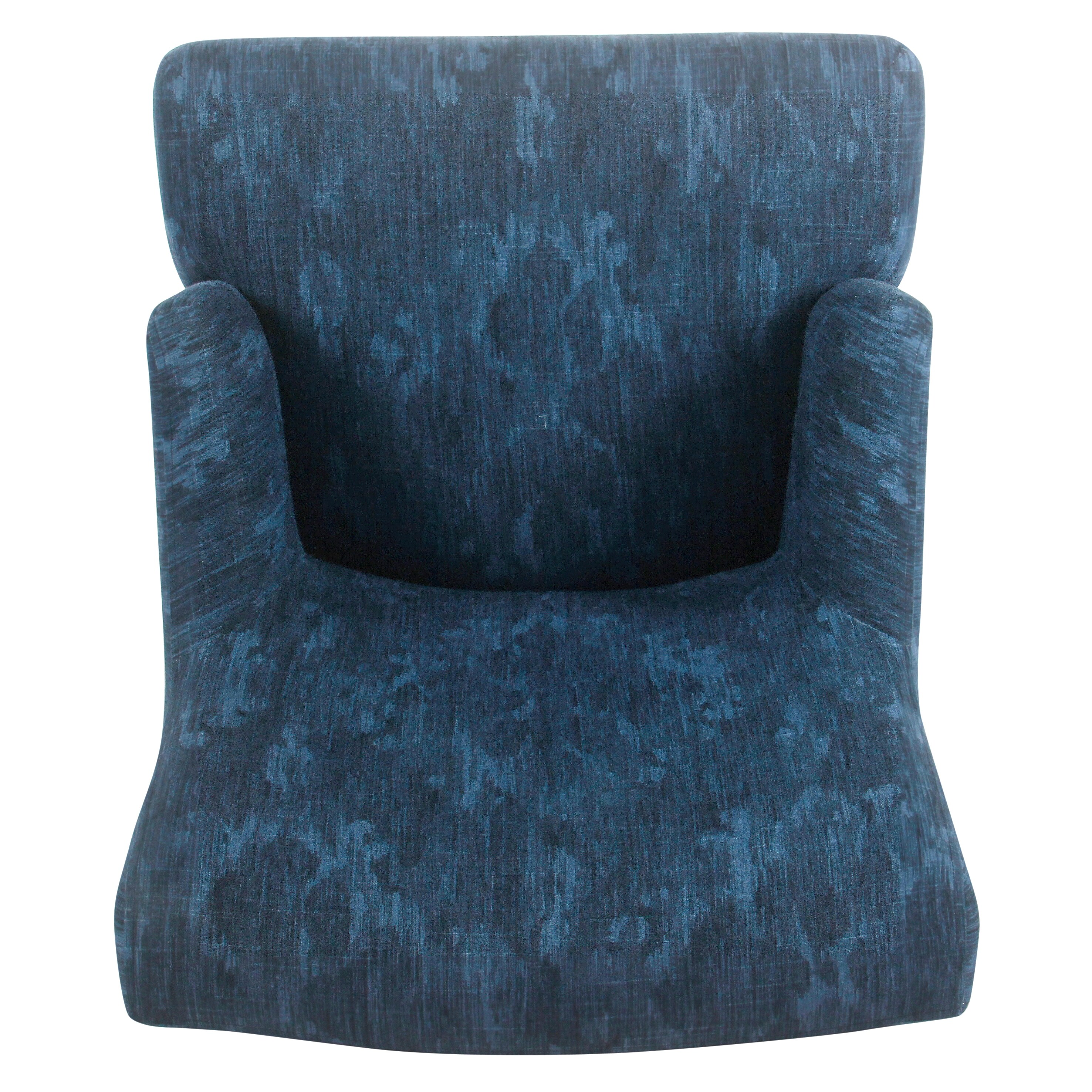 HomePop Meredith Dining Chair - Patterned Indigo