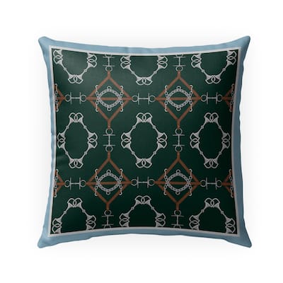BRIDAL & BITS GEO PINE Indoor|Outdoor Pillow by Kavka Designs