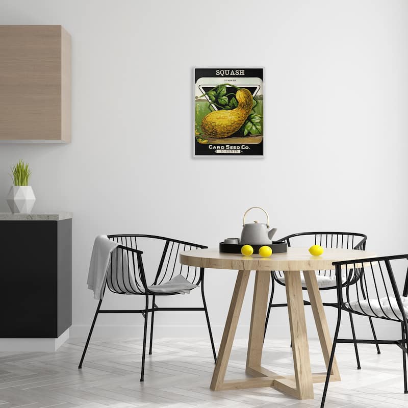 Stupell Vintage Garden Squash Framed Giclee Art Design By Lil' Rue