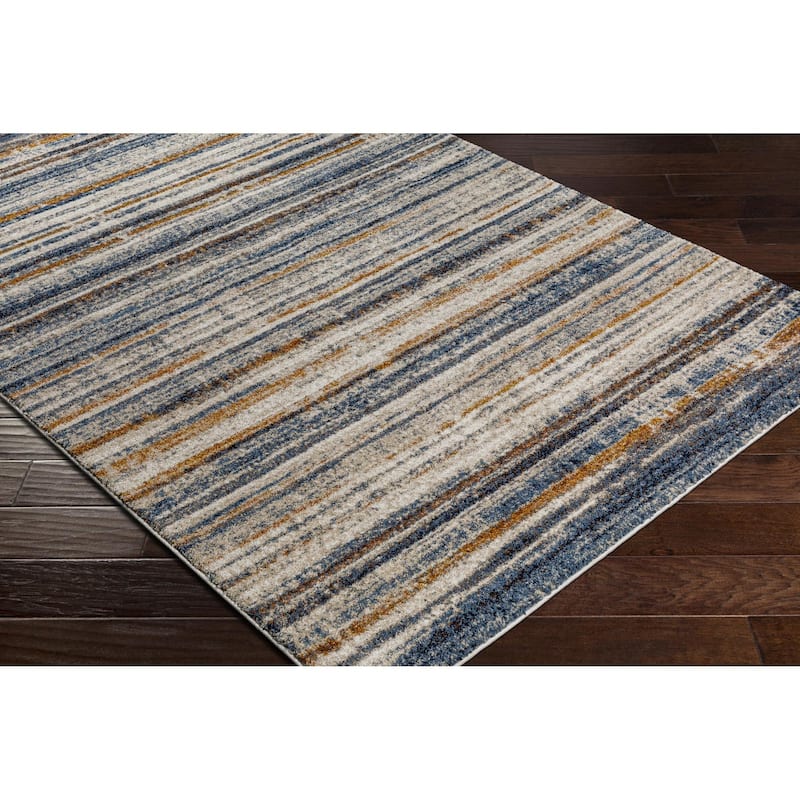 Livabliss Transitional Tuscany Stripe Area Rug