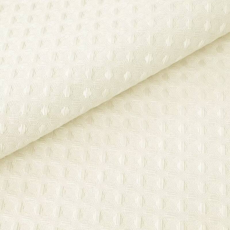 No Hook Waffle Weave Shower Curtain with Snap-in Liner