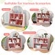preview thumbnail 27 of 28, Costway 5-Cubby Kids Toy Storage Organizer Wooden Bookshelf Display - See Details