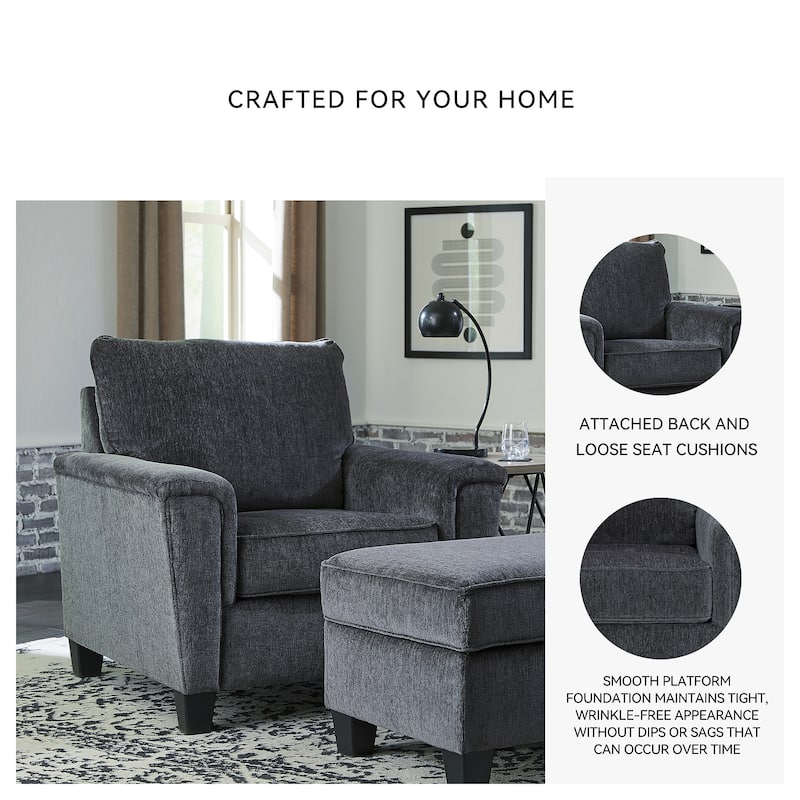 Signature Design by Ashley Abinger Chair - 41" W x 38" D x 39" H