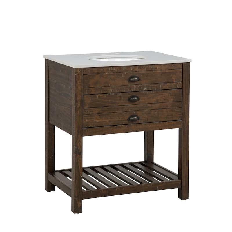 Fiskin Rustic One Drawer Sink Vanity